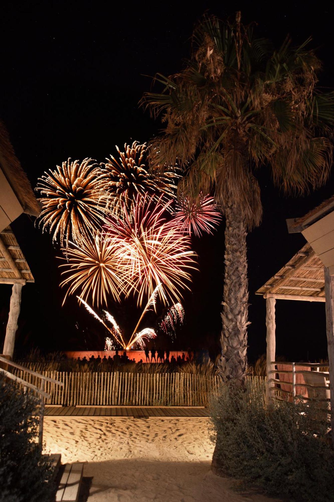 ホテル Toison D'Or ラマチュエル エクステリア 写真 Fireworks at the 2007 Festival of the Lion King